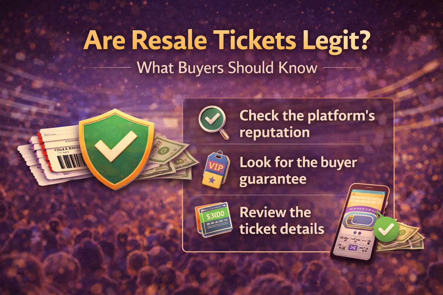 Are StubHub Tickets Legit? What Buyers Should Know